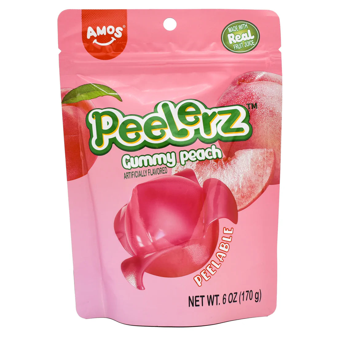 Amos Peelerz - Peach 6 OZ
