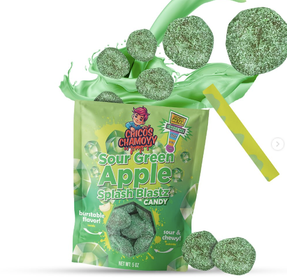 Chico's Chamoyy Sour Green Apple 5oz