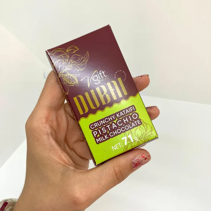 V-Gift - Dubai Chocolate Bar 100g