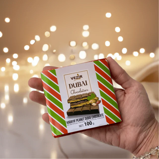 Vezir Dubai Chocolate - Peanut Praline 100g